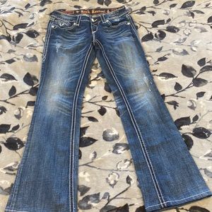 Rock Revival Low Rise Boot Cut Jeans